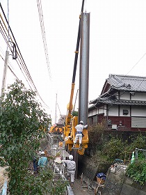 施工実績(鋼矢板)1